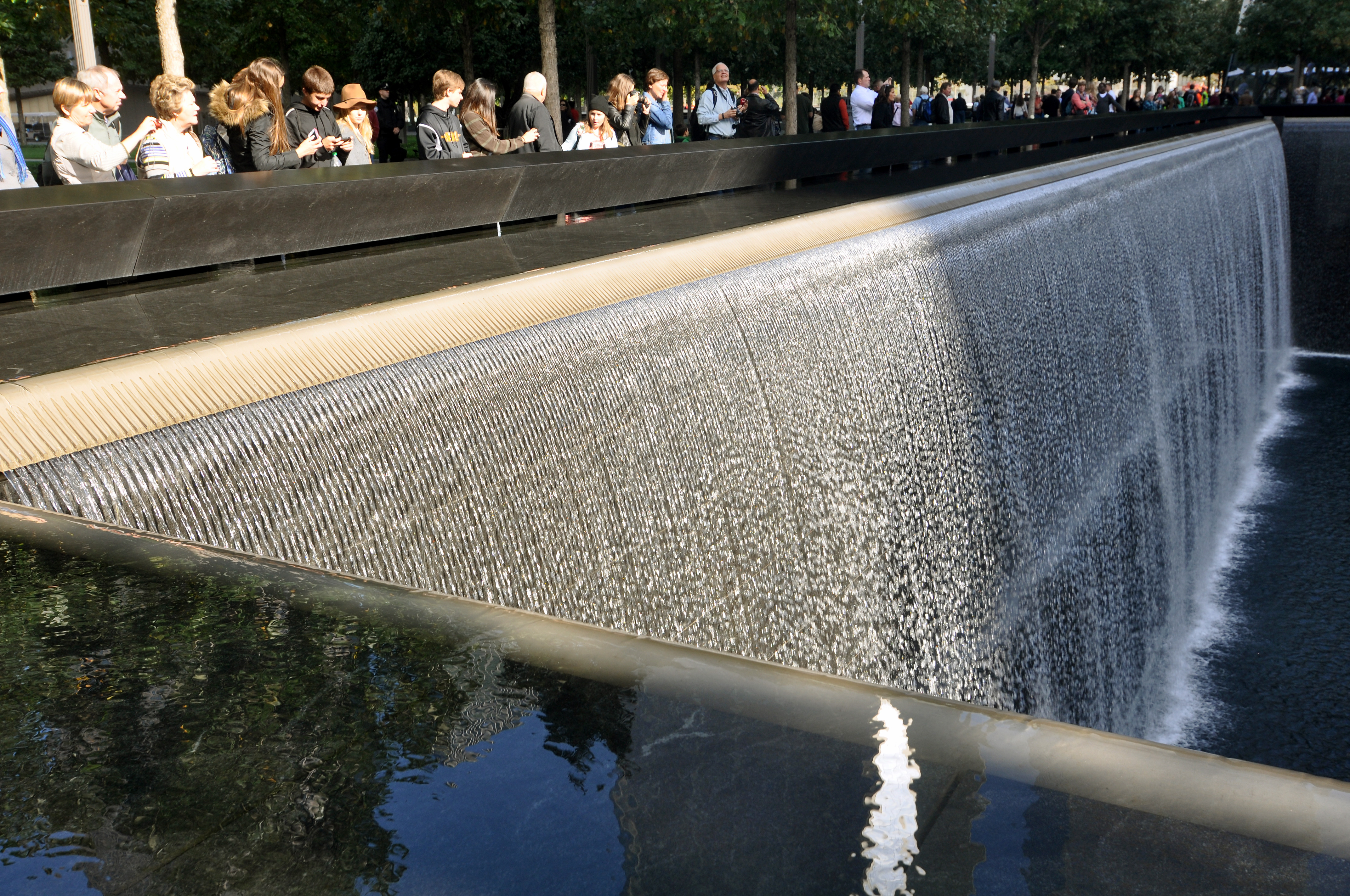 9/11 Memorial falls