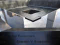 9/11 Memorial on South Tower footprint
