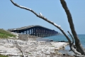 The old Bahia Honda bridge.  It was so difficult to build, due to the channel’s depth, that when it was re-purposed in 1935, the highway was precariously built on top.