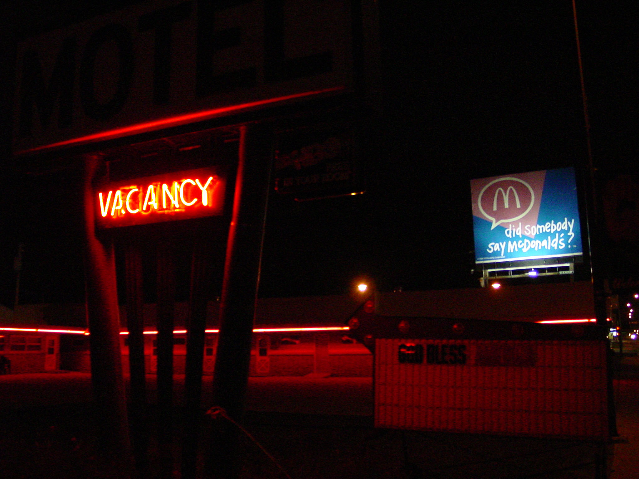 Motel vacancy, International Falls, MN