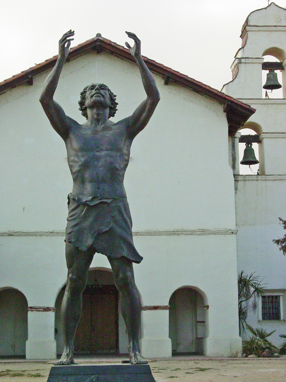 Mission at State Historical Park, San Juan Bautista, CA