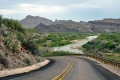 Texas Farm Road 170 is one of the most beautiful and remote border-hugging roads in the U.S., rolling like a roller coaster over all the Rio Grande’s tributaries