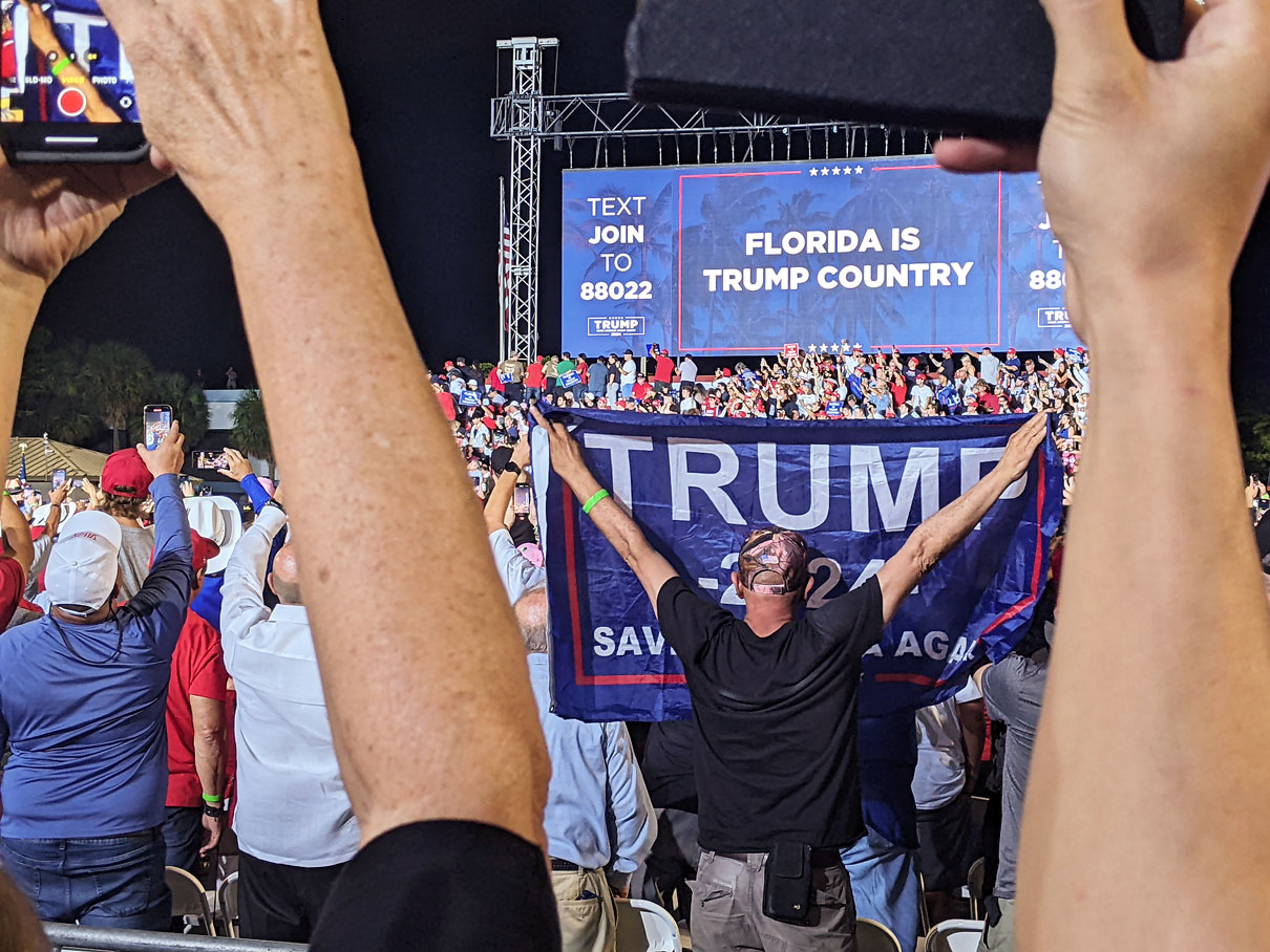 Florida is indeed Trump, not DeSantis, country