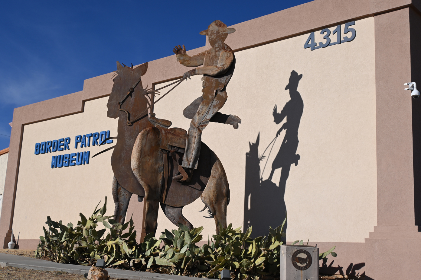 The Border Patrol Museum in El Paso, TX is a must stop
